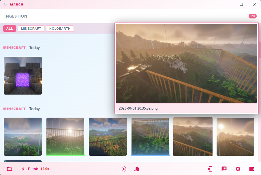 March Photobox Preview & Labeling